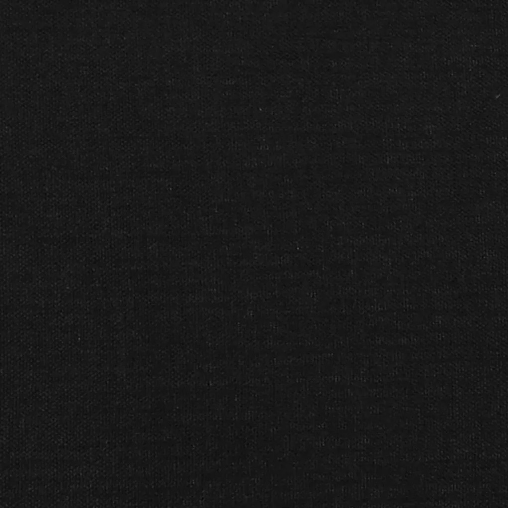 vidaXL Κεφαλάρι με Πτερύγια Μαύρο 83x16x118/128 εκ. Υφασμάτινο