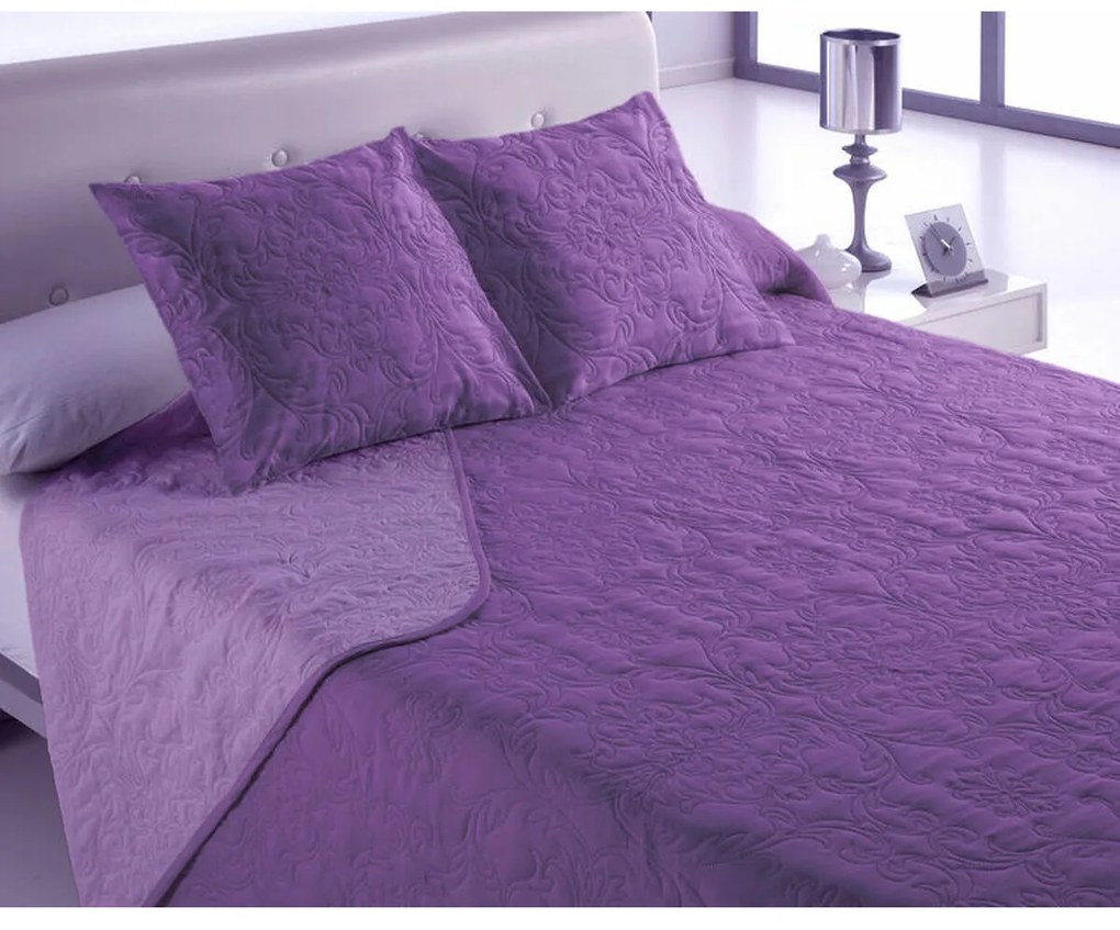 Πάπλωμα Hosteline VEGAS Χρώμα Malva Kρεβάτι 180 εκ (3 Τεμάχια)