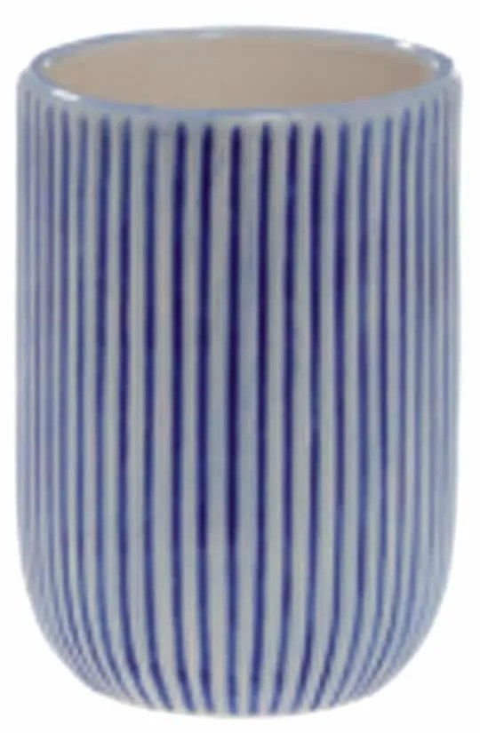 Ποτήρι Mykonos 03281.001 Blue Spirella Ceramic