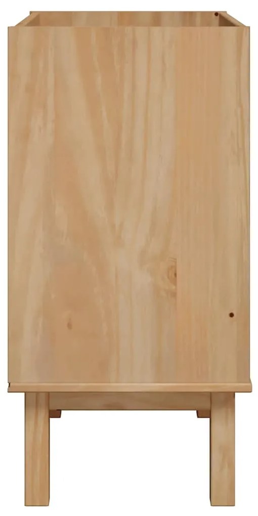 vidaXL Ντουλάπι Μπάνιου OTTA 59x40x80 εκ. Μασίφ Ξύλο Πεύκου