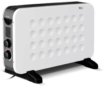 BRUNO Θερμοπομπός BRN-0206, 2000W, με θερμοστάτη και ανεμιστήρα, λευκός
