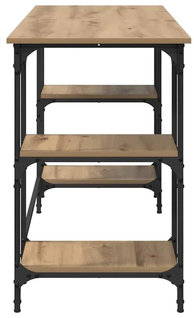 vidaXL Γραφείο Artisan Oak 140 x 50 x 75 εκ. Επεξεργασμένο ξύλο