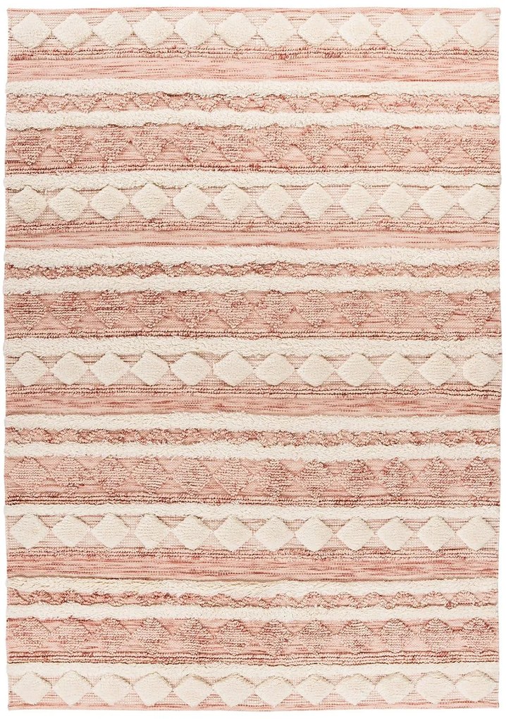 Χαλί Bohist 225 Cream-Rose Me Gusta 200X200cm