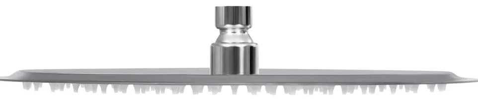 vidaXL Κεφαλή Nτους Βροχή Στρογγυλή 30 εκ. από Ανοξείδωτο Ατσάλι 304