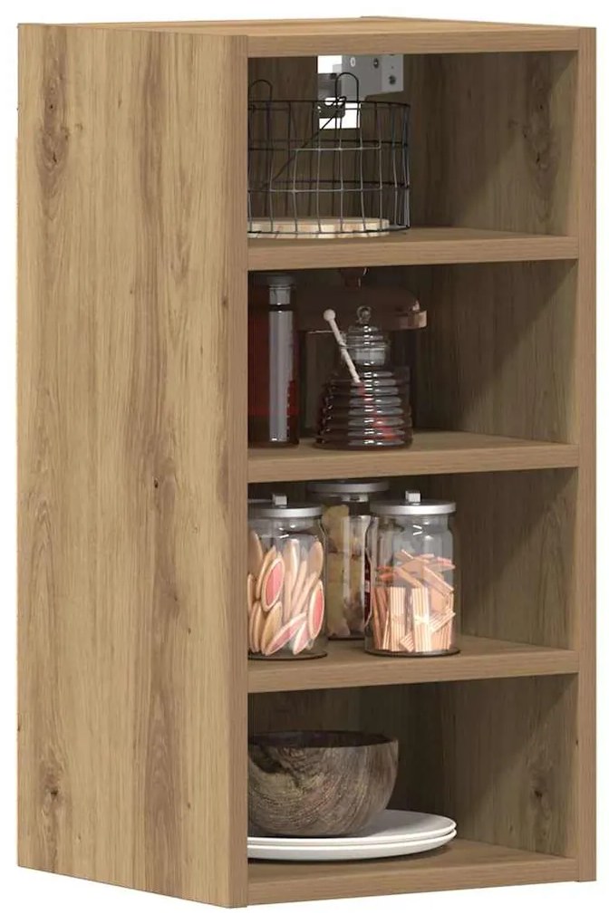 Κρεμαστό Ντουλάπι "Riga" από Τεχνητό Δρυ 30x29,5x60 εκ. από Τεχνητό Ξύλο