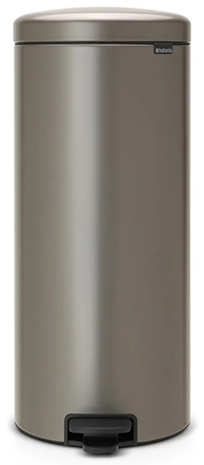 Brabantia 649057 Κάδος Απορριμμάτων 30L, Platinum