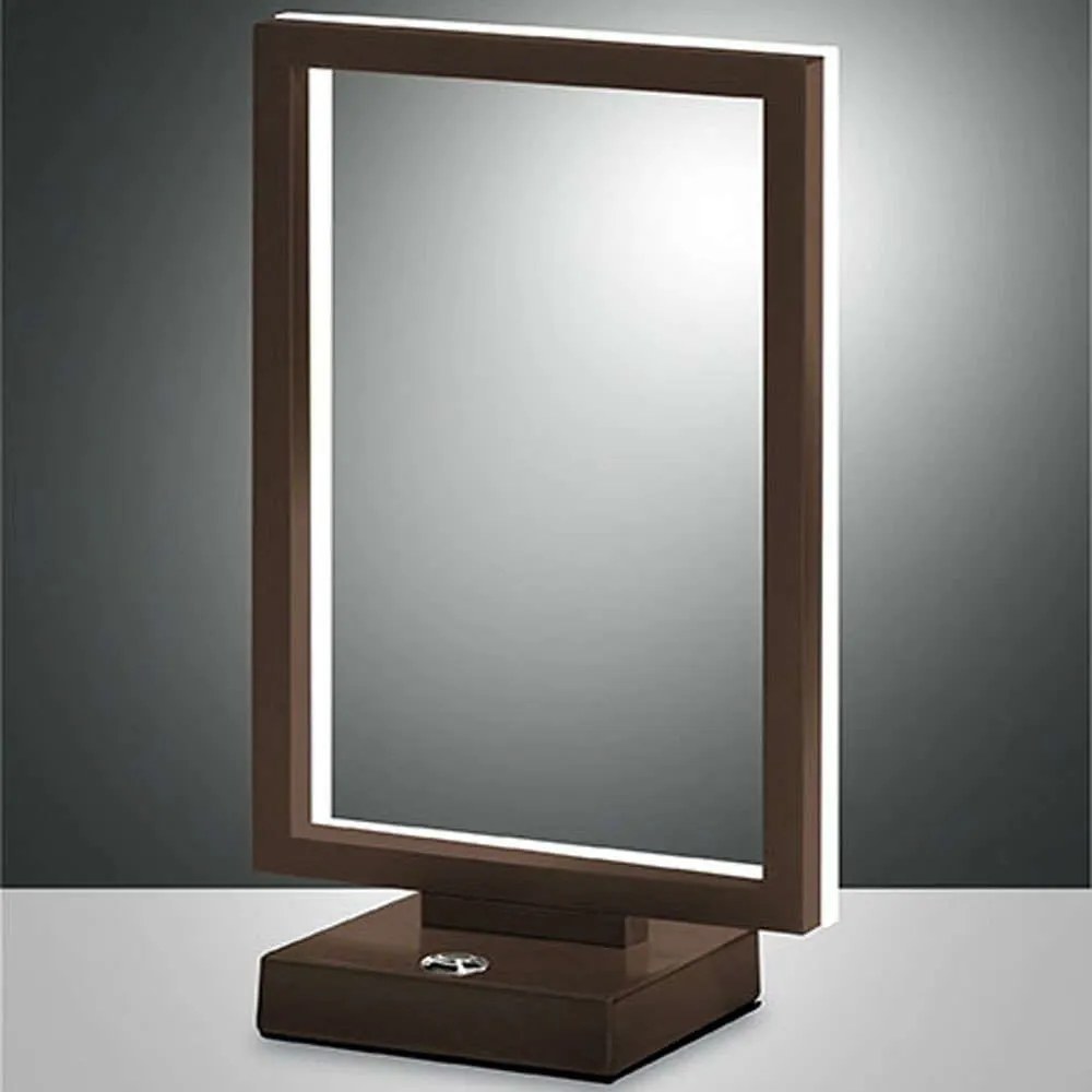 Φωτιστικό Επιτραπέζιο Bard 3394-30-361 17x11x30cm Led 1720lm 15W Corten Fabas Luce