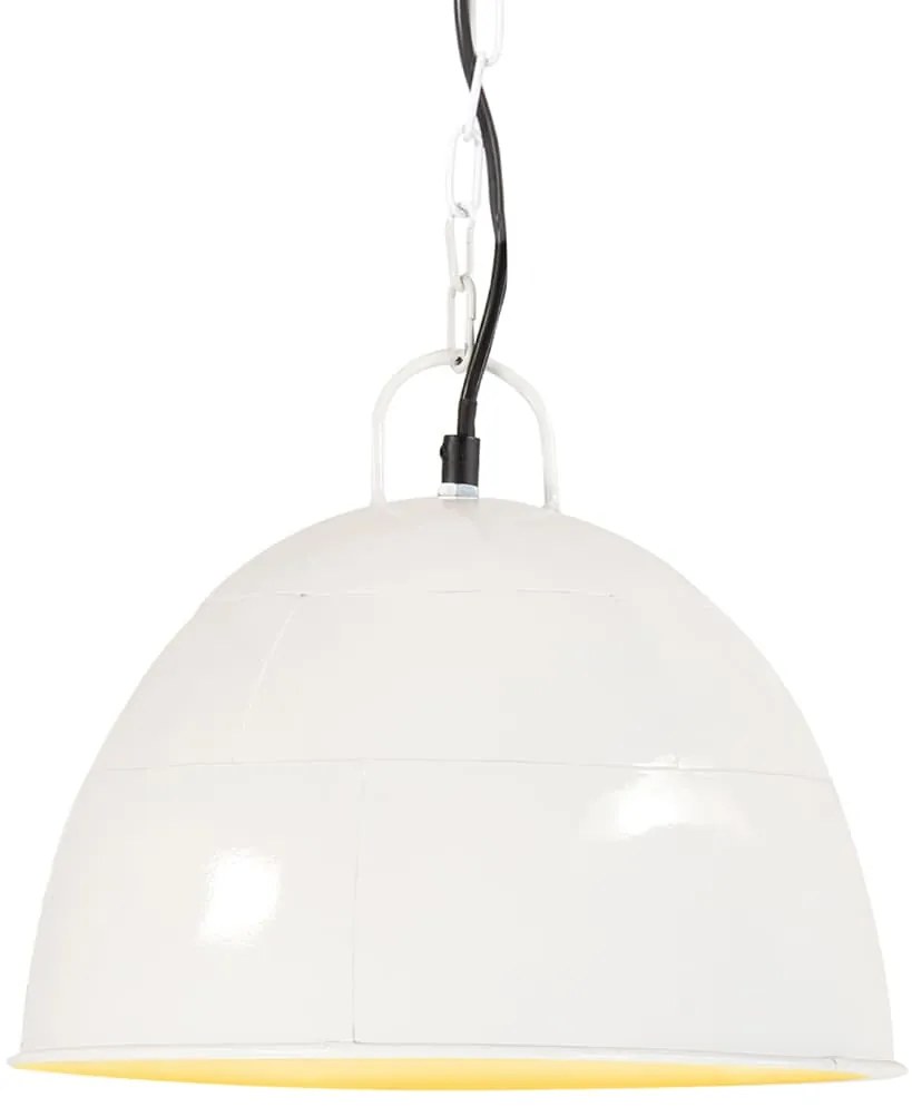 vidaXL Φωτιστικό Κρεμαστό Vintage Στρογγυλό 25 W Λευκό 31 εκ. Ε27