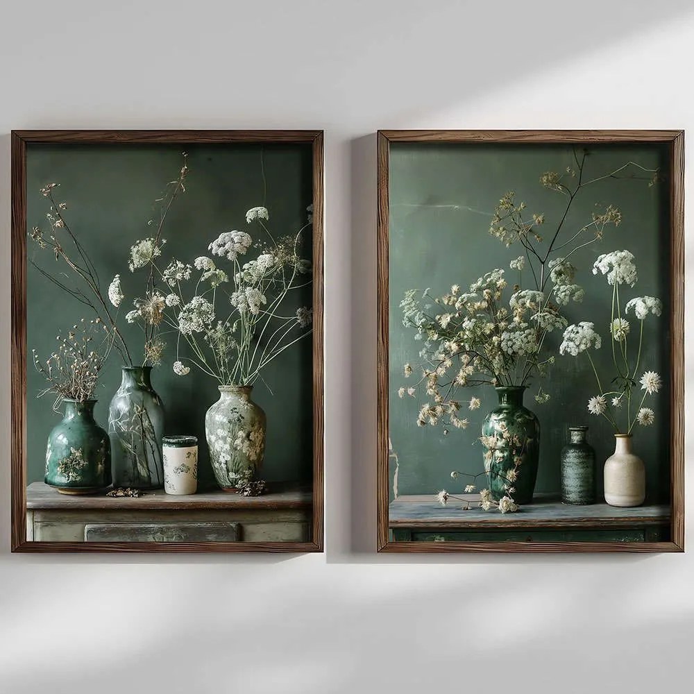 Κάδρα (Σετ 2Τμχ) 856EVL1521 35x3,5x47cm Multi Wallity Κάθετοι Mdf,Ξύλο