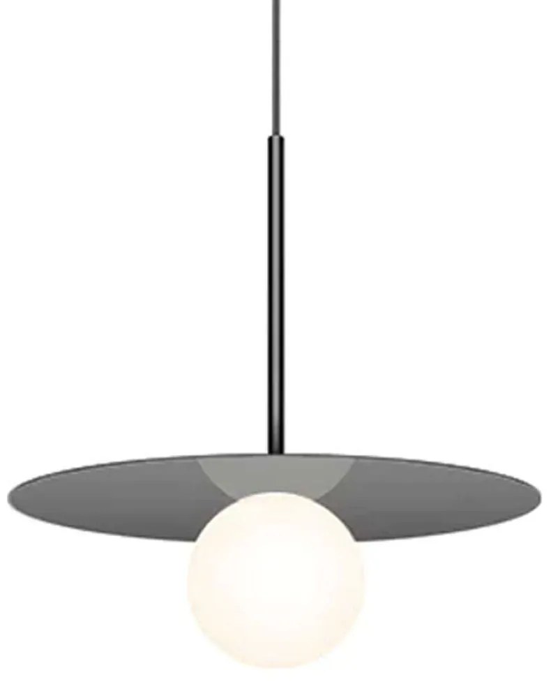 Φωτιστικό Οροφής Bola Disc 12 10671 30,5x10,2cm Dim Led 390lm 6W Dark Grey Pablo Designs