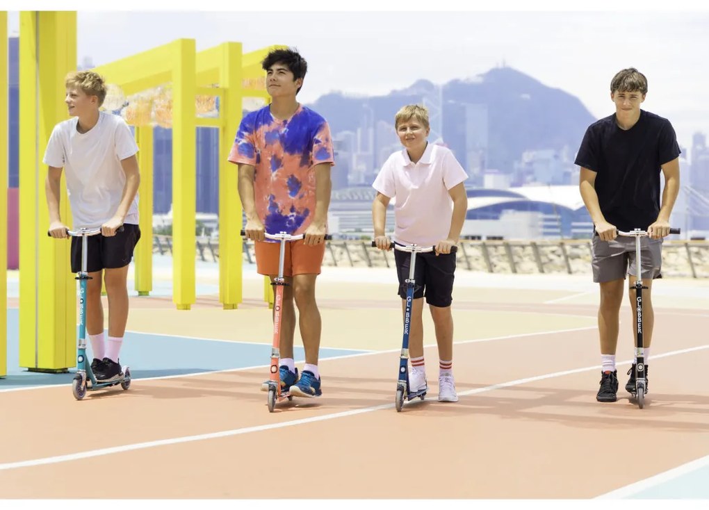 Globber Πατίνι Flow Element Foldable Petrol Blue