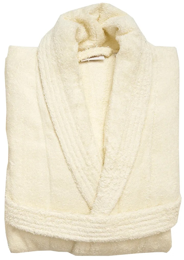 Μπουρνούζι Viopros Classic Bathrobes Εκρού Εκρού MEDIUM