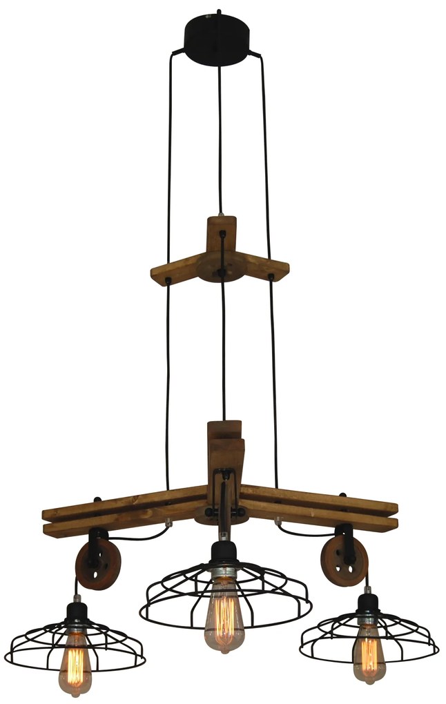 HL-315P - 3 DEON PENDANT HOMELIGHTING 77-3171