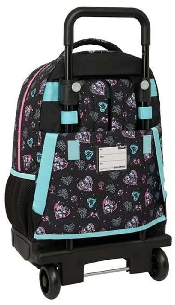 Σχολική Τσάντα Monster High Μαύρο 33 x 45 x 22 cm