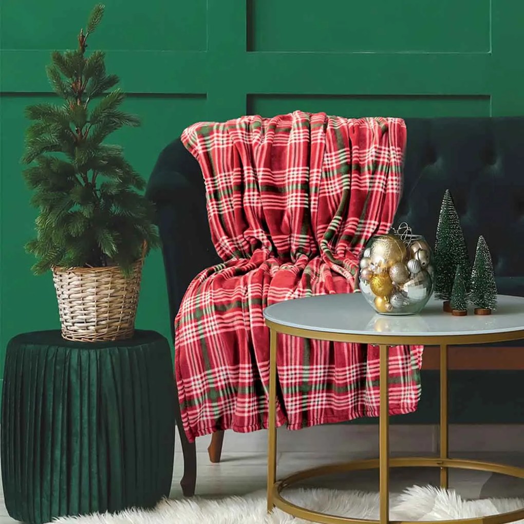 Κουβέρτα Καναπέ Fleece (130x170) Das Home 1361