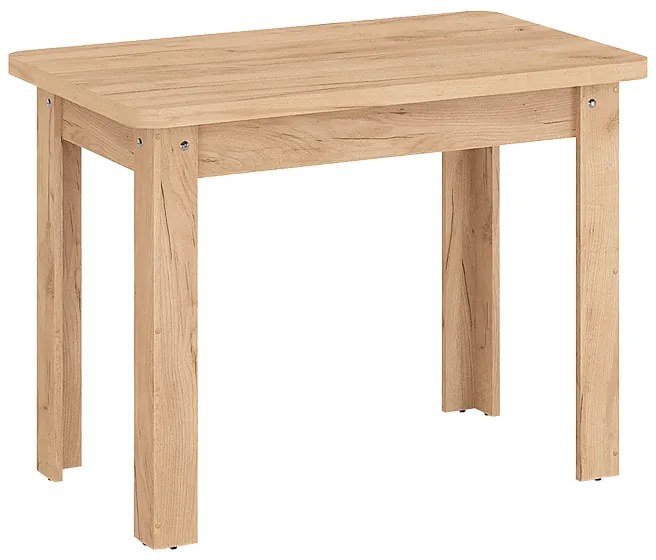 Τραπέζι Celeste pakoworld μελαμίνης σε oak απόχρωση 100x60x73.5εκ