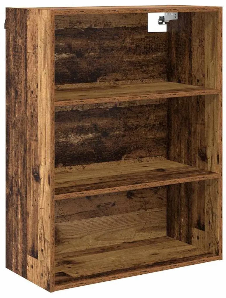 vidaXL Highboard Παλιό ξύλο 69,5 x 34 x 180 εκ. Επεξεργασμένο ξύλο