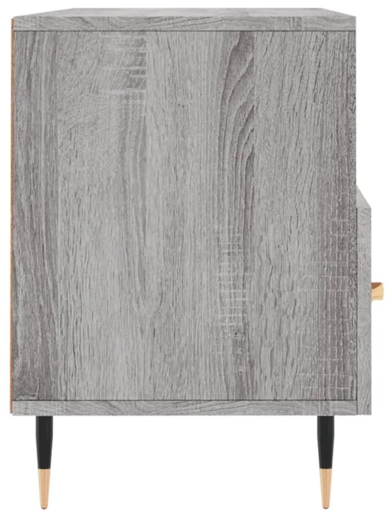vidaXL Έπιπλο Τηλεόρασης Γκρι Sonoma 102x36x50 εκ. Επεξεργασμένο Ξύλο