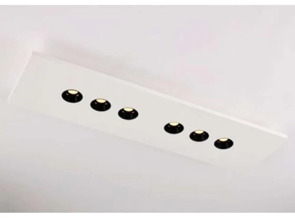 Φωτιστικό Οροφής - Πλαφονιέρα Xico LED-XICO-70X20 6x3W Led 70x20x4,7cm White Intec Plaster