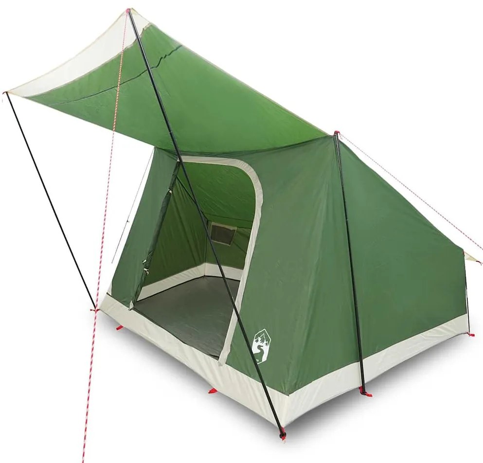 vidaXL Σκηνή Camping Πράσινο 282 x 225 x 154 εκ Πολυεστέρας