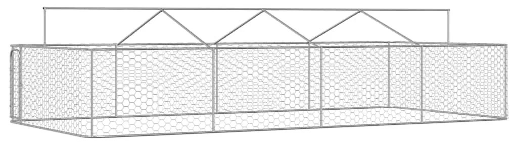 vidaXL Κλουβί Σκύλου Εξωτερικού Χώρου 600 x 300 x 150 εκ. με Στέγαστρο