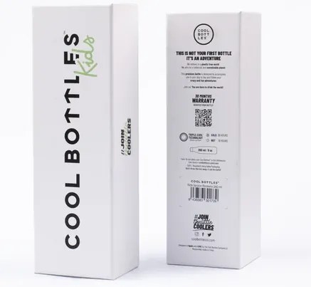 COOL BOTTLES Ανοξείδωτο παγούρι Ινδιάνοι 260ml