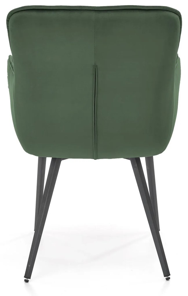 K463 chair dark green DIOMMI V-CH-K/463-KR-C.ZIELONY