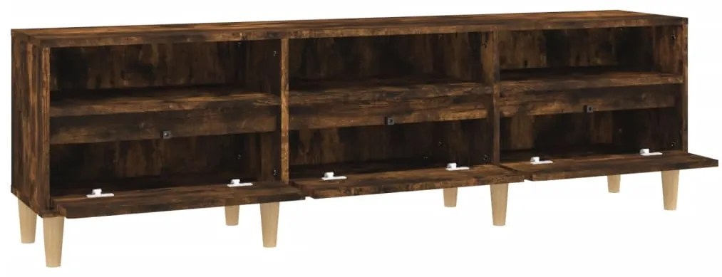 vidaXL Έπιπλο Τηλεόρασης Καπνιστή Δρυς 150x30x44,5 εκ. Επεξ. Ξύλο