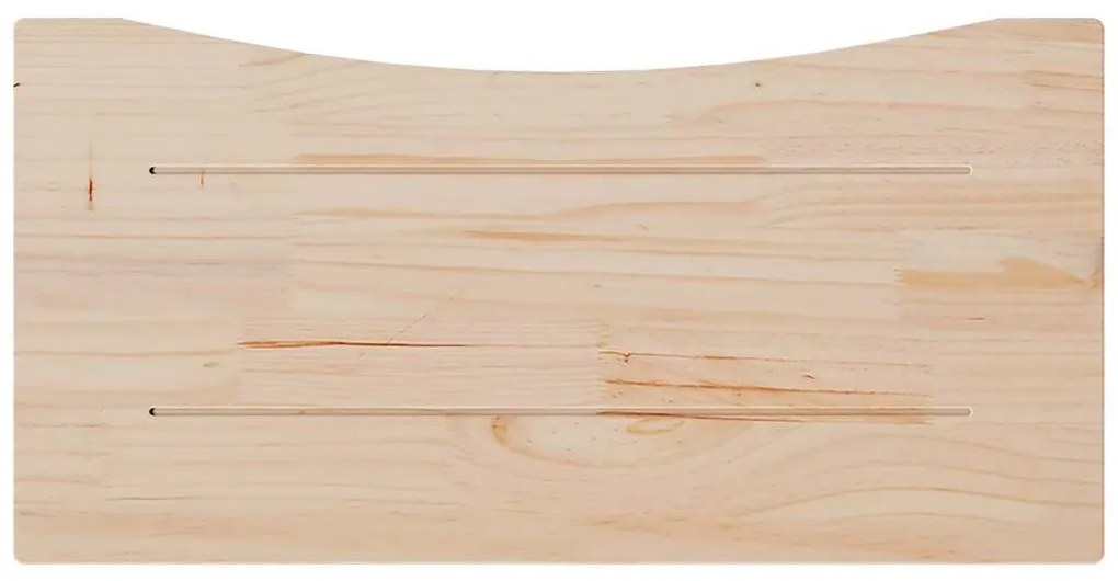 vidaXL Επιφάνεια Γραφείου 80 x 40 x 2,5 εκ. από Μασίφ Ξύλο Πεύκου