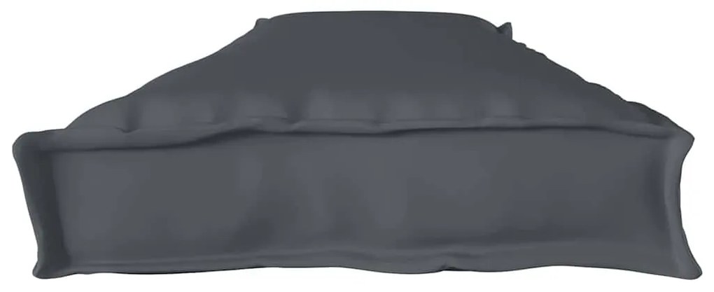 vidaXL Μαξιλάρι παλέτας Ανθρακί 180 x 40 x 8 εκ. Ύφασμα Oxford