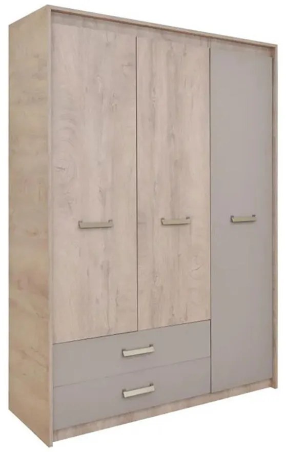 Ντουλάπα Kinder 3V2F Premium Δρύς - Άμμου