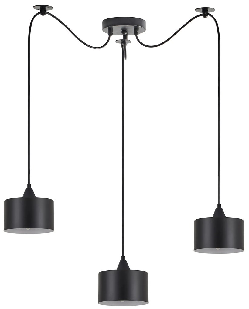 SE21-BL-B10-BL3-MS1 ADEPT PENDANT Black Metal Shade+