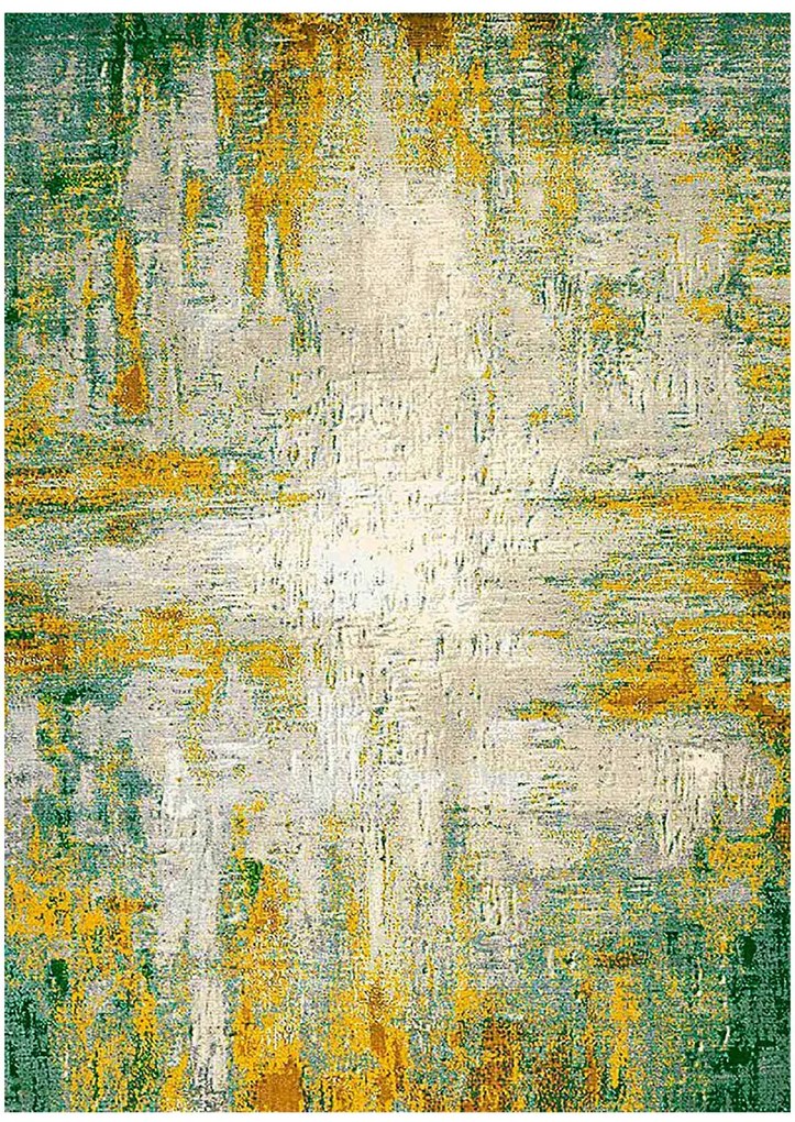 Χαλί Hmnt363 102HFT4480 Green-Yellow Conceptum Hypnose 180X280cm