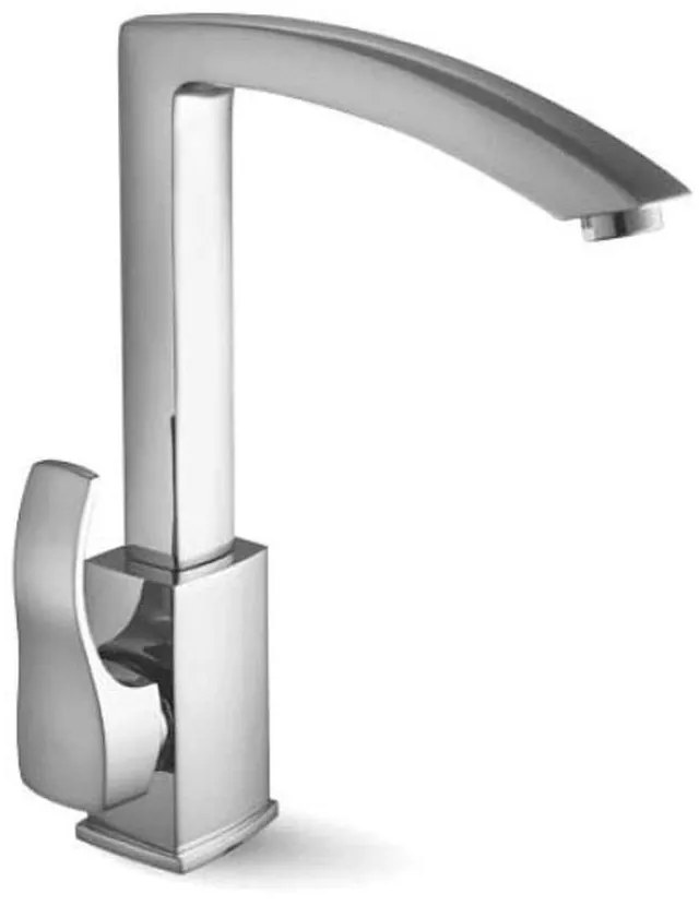 Μπαταρία Κουζίνας Fagus VN 56 Chrome Praxis Metal, Ceramic