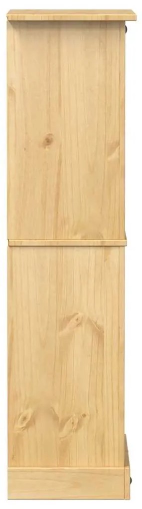 vidaXL Ραφιέρα Κρασιών Corona 56x35x134,5 εκ. από Μασίφ Ξύλο Πεύκου