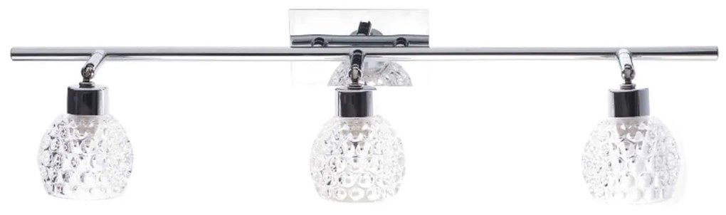 Φωτιστικό Wall &amp; Ceiling Luminairies AD757143 Clear Μέταλλο,Γυαλί