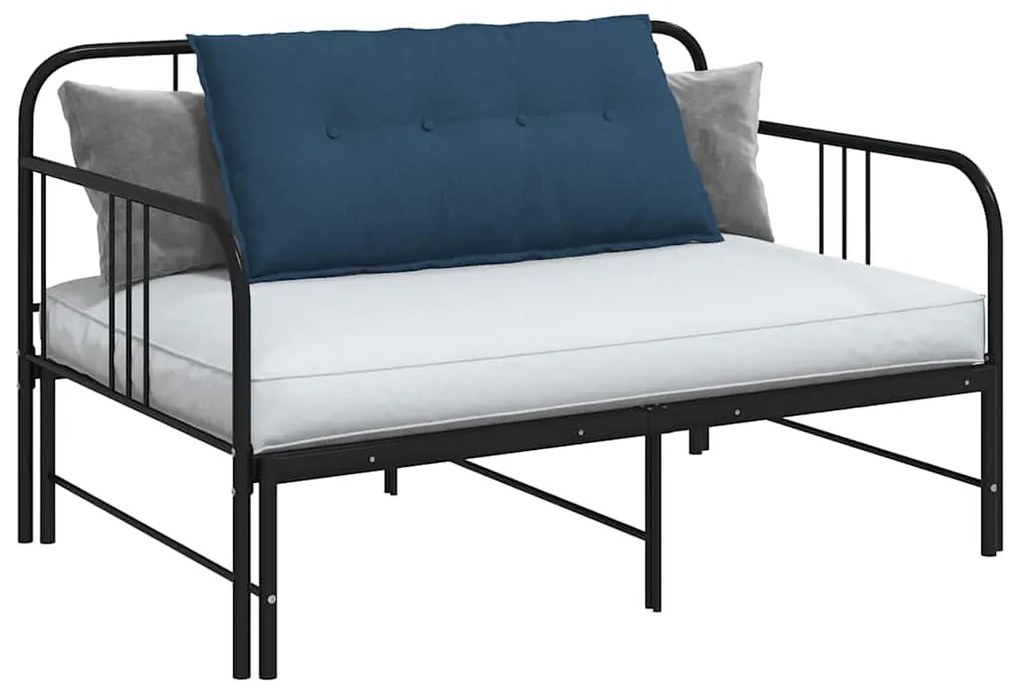 vidaXL Μαξιλάρι Πλάτης Μπλε 100 x 19 x 50 εκ ύφασμα