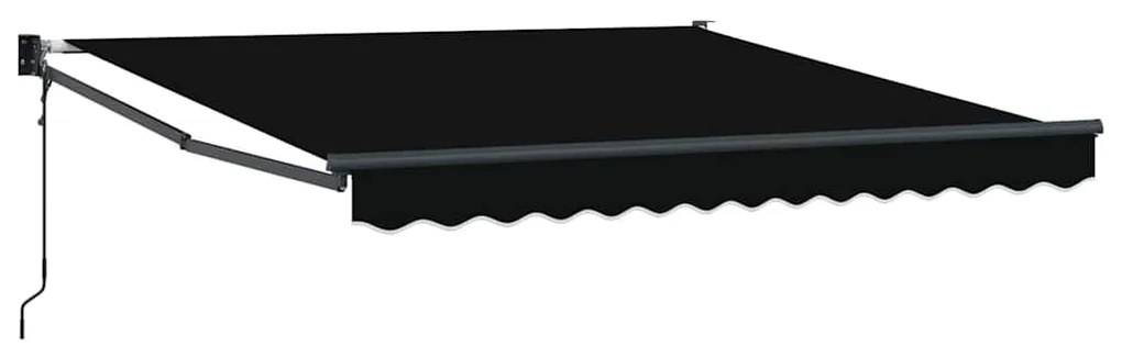 vidaXL Σκηνίτσα Αναδιπλούμενη Μαύρο 350 x 250 εκ