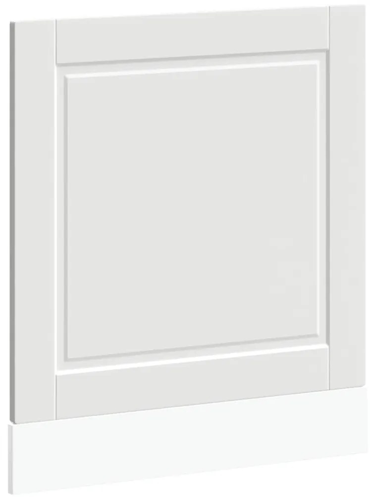 vidaXL Πίνακας πλυντηρίου πιάτων Porto Λευκό 60x1,5x67 εκ. Επεξ. Ξύλο