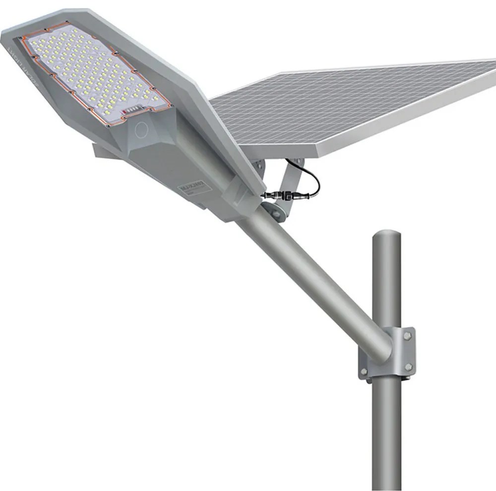 Led Αδιάβροχο Ηλιακό Φωτιστικό Δρόμου 200W 2600LM με Βάση Στήριξης-Φωτοκύτταρο και Τηλεχειριστήριο MJ-XJ802