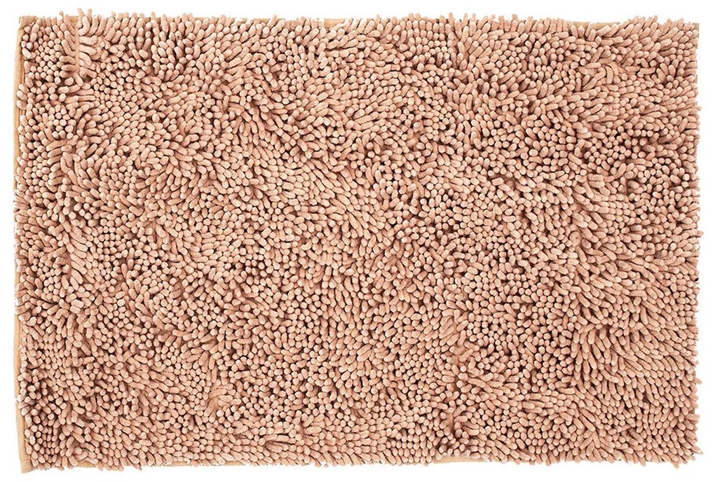 Estia 02-7379 Αντιολισθητικό Πατάκι Μπάνιου Velvet 50x80εκ., Μπεζ