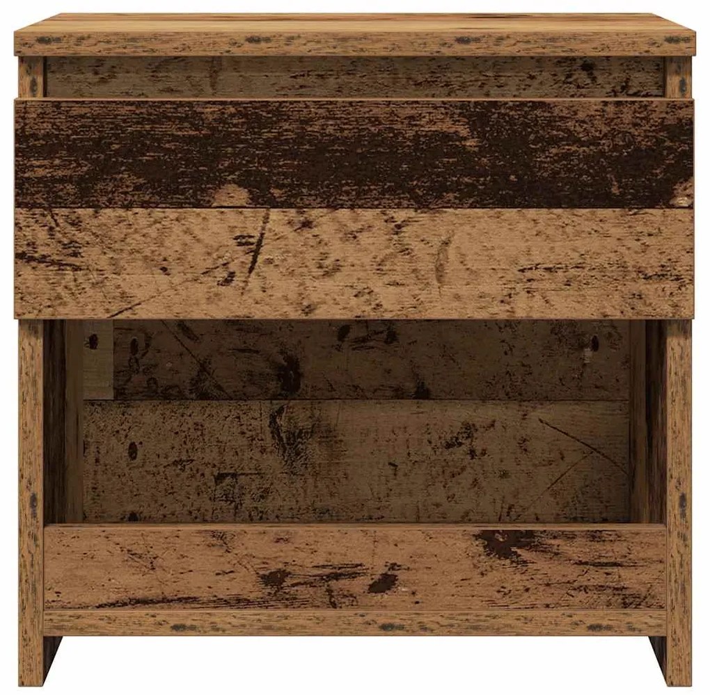 vidaXL Κομοδίνα 2 τεμάχια Παλιό ξύλο 40x30x39 cm Κατασκευασμένο ξύλο