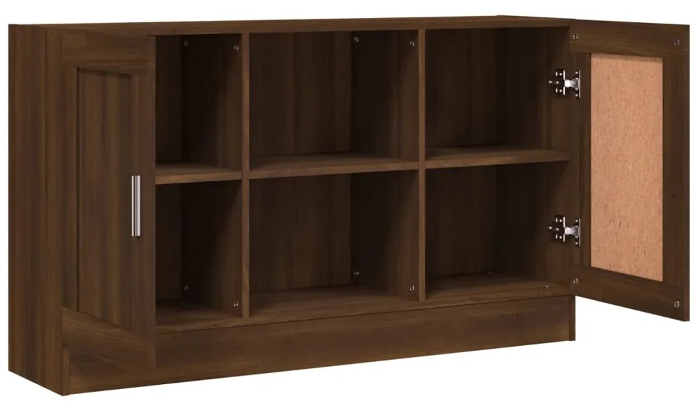 vidaXL Μπουφές Καφέ Δρυς 120 x 30,5 x 70 εκ. από Επεξεργασμένο Ξύλο