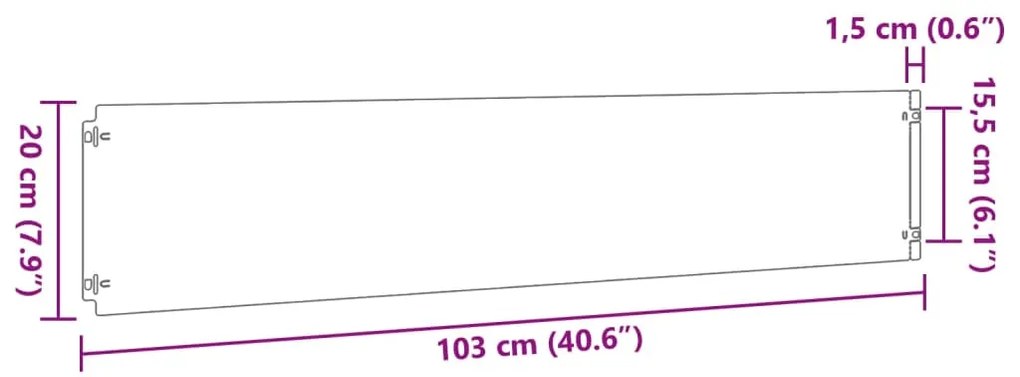 ΜΠΟΡΝΤΟΥΡΕΣ ΓΚΑΖΟΝ 10ΤΕΜ ΑΝΘΡΑΚΙ 20X103ΕΚ ΑΤΣΑΛΙ ΣΚΛΗΡΥΘΕΝ ΑΕΡΑ 821894