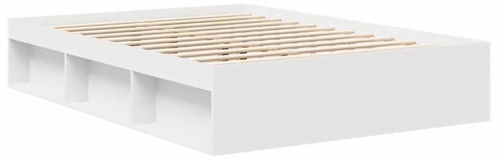 vidaXL Πλαίσιο Κρεβατιού Λευκό 140 x 200 εκ.