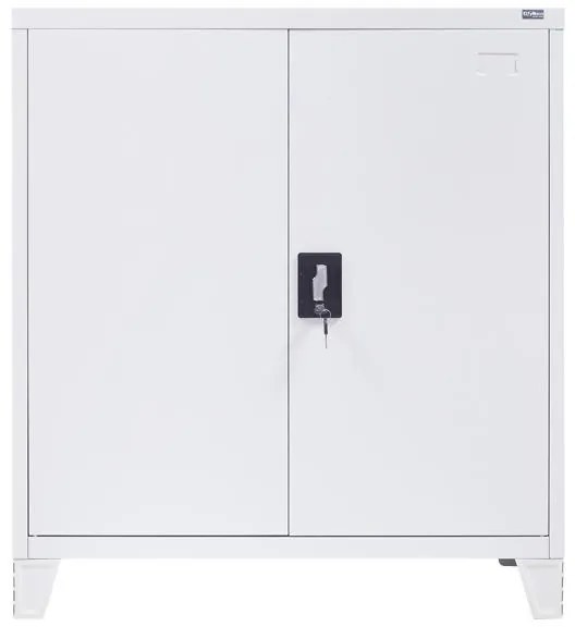 Ντουλάπα Durango Fylliana Μεταλλική Λευκό 90x40x100 εκ. 90x40x100 εκ.