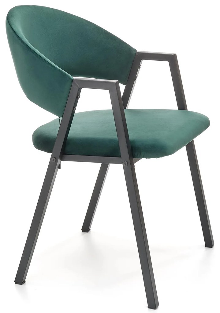 K473 chair dark green DIOMMI V-CH-K/473-KR-C.ZIELONY