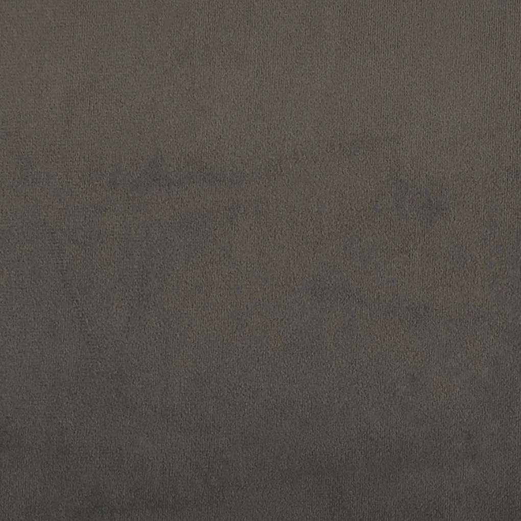 vidaXL Πάνελ Τοίχου 12 τεμ. Σκούρο γκρι 90 x 15 εκ. 1,62 μ² Βελούδινα