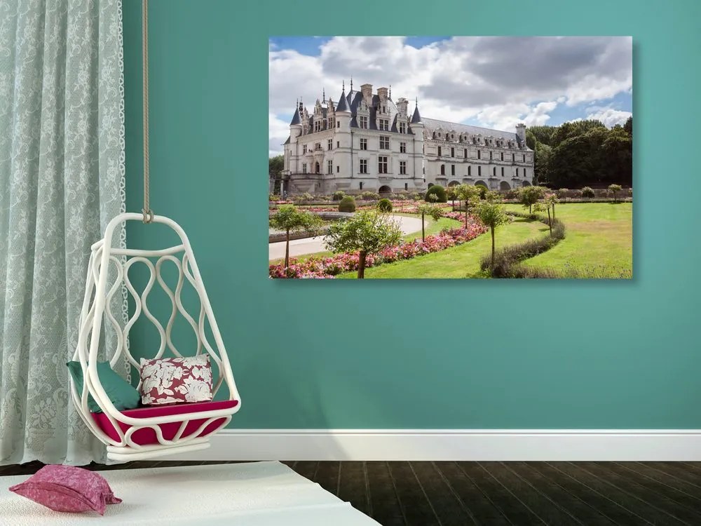 Εικόνα του πύργου Chenonceau - 90x60