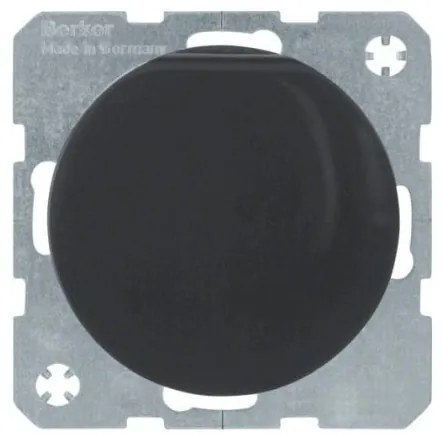 Πρίζα Σούκο Ασφαλείας Μαύρο με Καπάκι R.1/R.3 Berker R.3 47512045 Hager-47512045-Μαύρο 47512045